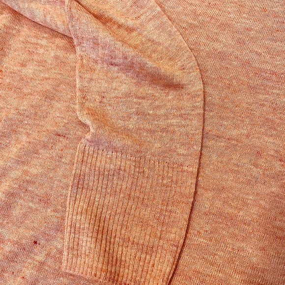 Lafayette.NEW $483.00. Light orange tunic. Size L - Picture 6 of 6